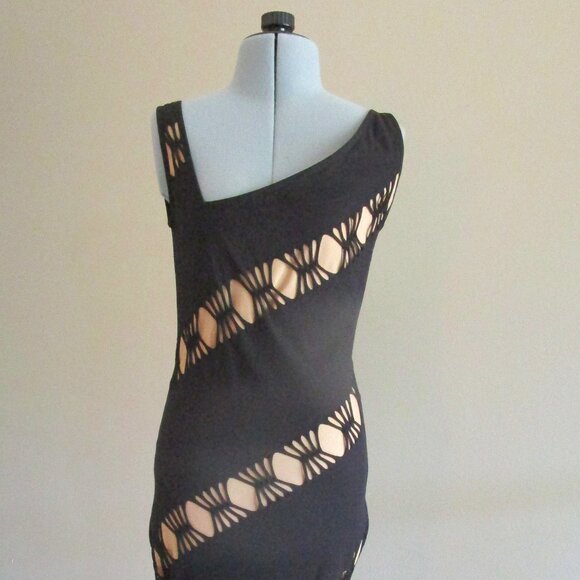 Linda Segal for Creative Image Associates Dresses & Skirts - NWOT 90s Vintage Asymmetrical Knit Midi Dress